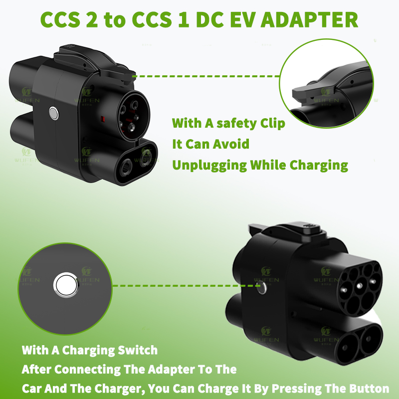 WUFEN CCS2 to CCS1 250A Adapte - đánh giá và giá Ccs2 To Ccs1 Fast Charge Adapter 250Kw