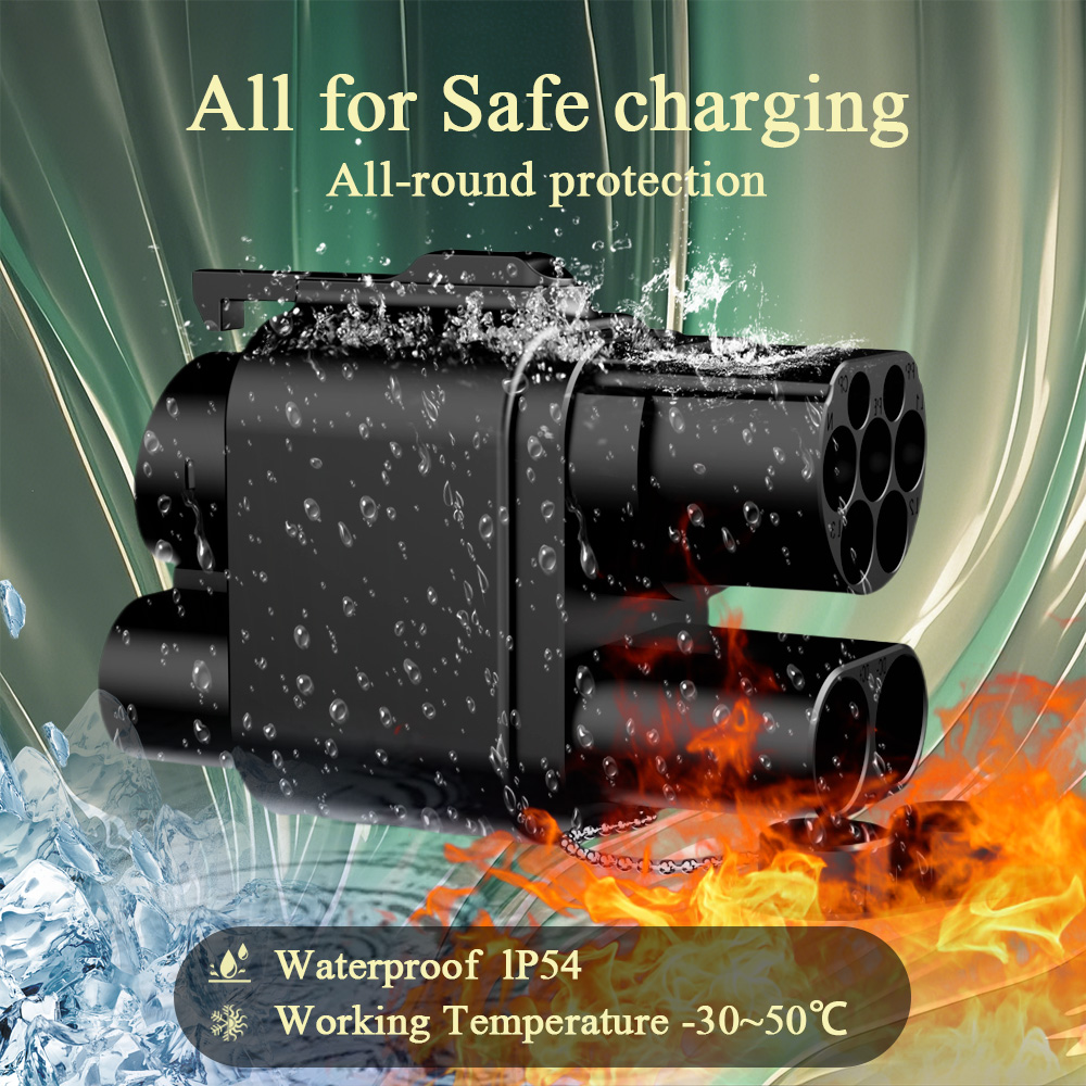 Kolanky 250KW DC+AC From CCS2  - đánh giá và giá Ccs2 To Ccs1 Fast Charge Adapter 250Kw