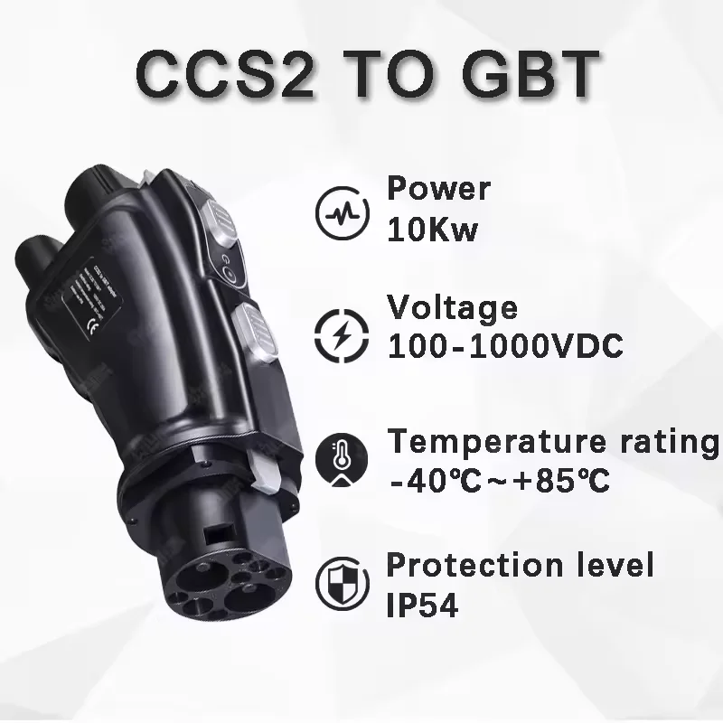 EV DC Charger 200A 250A 1000V  - đánh giá và giá Gb/T To Ccs2 200A Fast Charging Adapter