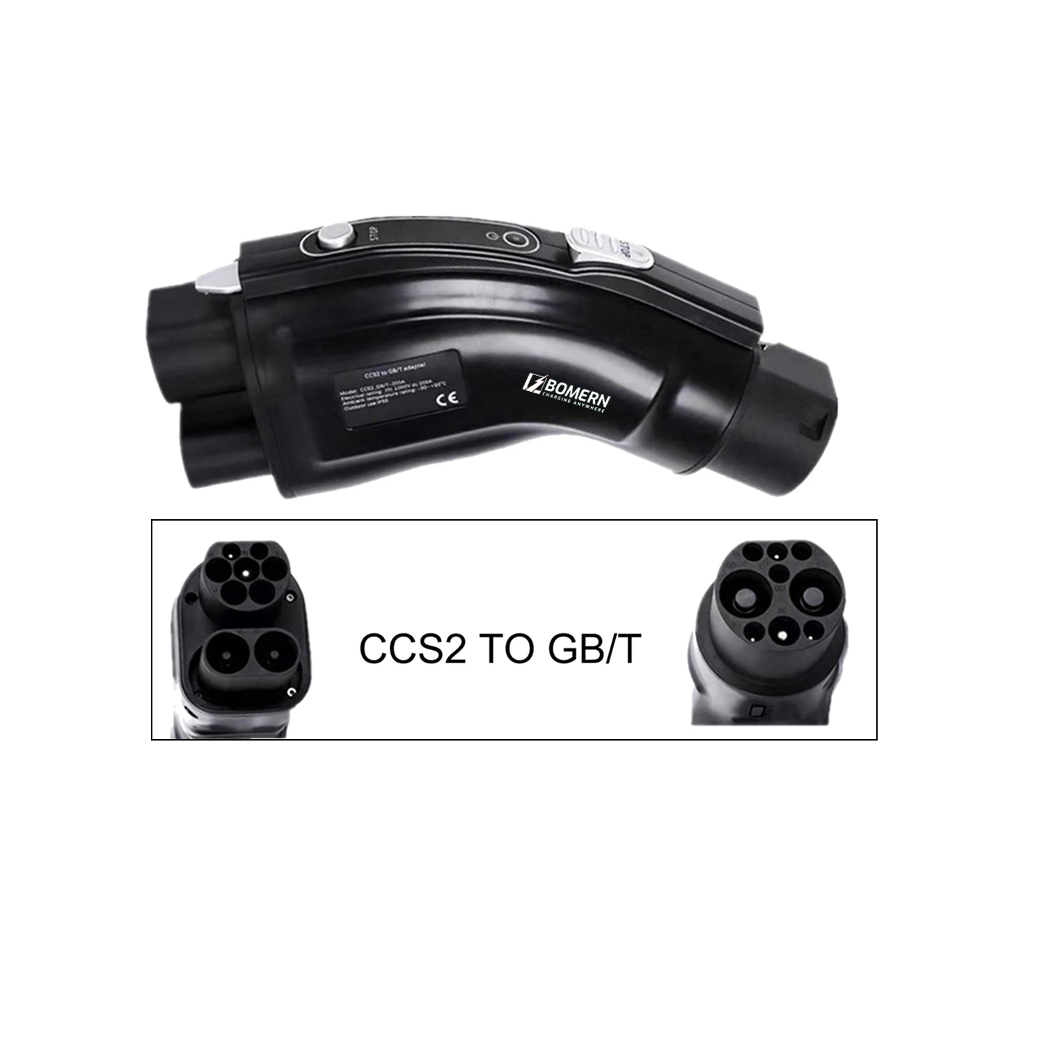 New 200A Electric Vehicle CCS2 - đánh giá và giá Gb/T To Ccs2 200A Fast Charging Adapter