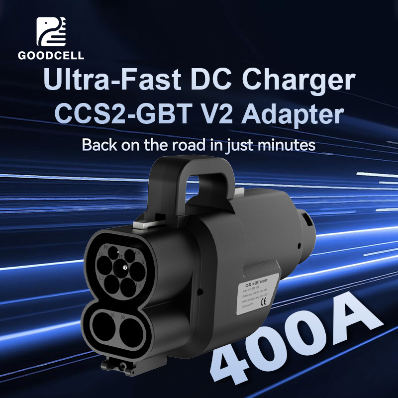 GOODCELL CCS2 to GB/T EV Charg - đánh giá và giá Gb/T To Ccs2 200A Fast Charging Adapter