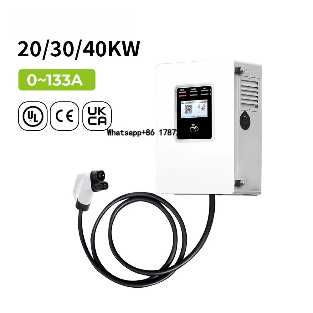 Ocpp 20kw 30kw 40kw CCS GBT Co - đánh giá và giá Dc Fast Charger 30Kw Wallbox Commercial