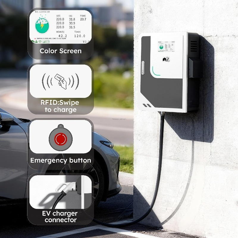 PENODA 30kw 40kw Ocpp 4G WIFI  - đánh giá và giá Dc Fast Charger 30Kw Wallbox Commercial