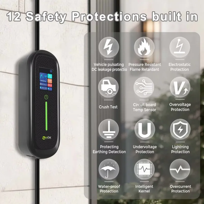 7kW 32A Type 2 Portable EV Cha - đánh giá và giá Portable Ev Charger 32A Type 2 Cee Plug