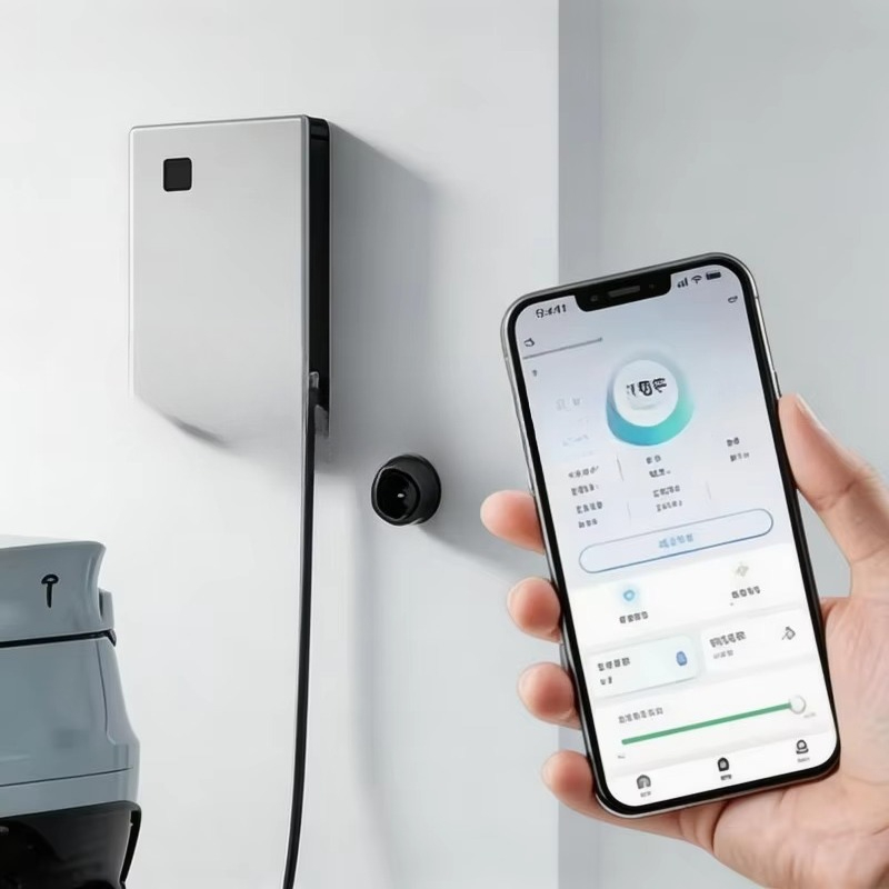 E-Car DC EV Charger Wall Mount - đánh giá và giá V2H Bidirectional Ev Charger 7Kw