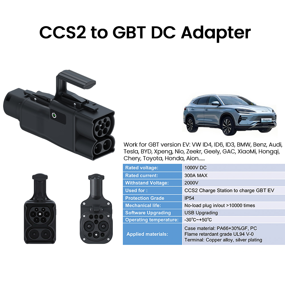 CCS2 to GB/T EV Converter Adap - đánh giá và giá Gb/T To Ccs2 200A Fast Charging Adapter