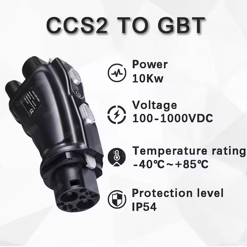 Dc Ccs2 to Gbt Adapter Combo 2 - đánh giá và giá Gb/T To Ccs2 200A Fast Charging Adapter