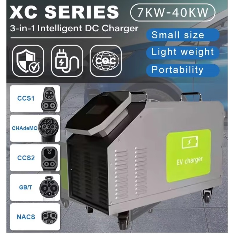 Home Use Mobile DC EV Charger  - đánh giá và giá Portable Dc Fast Charger 20Kw Ccs2