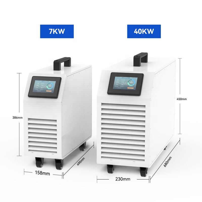 20kw Movable Charging Station  - đánh giá và giá Portable Dc Fast Charger 20Kw Ccs2