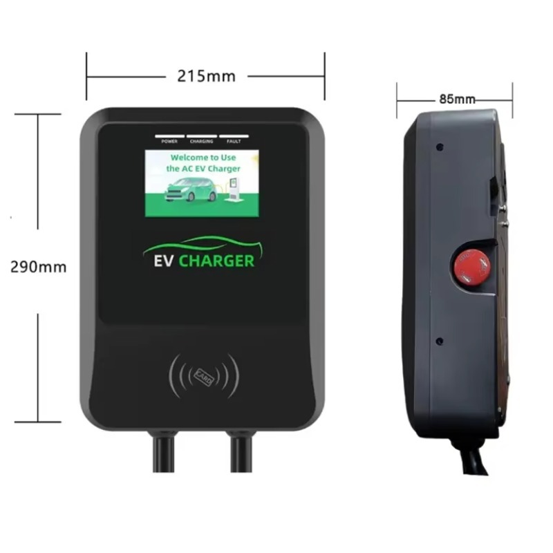 Wallbox 22kW EV Charging Stati - đánh giá và giá 22Kw Wallbox Type 2 Ocpp Rfid
