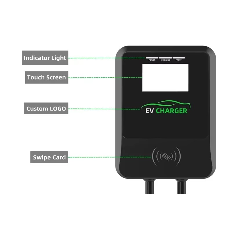 Wallbox 22kW EV Charging Stati - đánh giá và giá 22Kw Wallbox Type 2 Ocpp Rfid