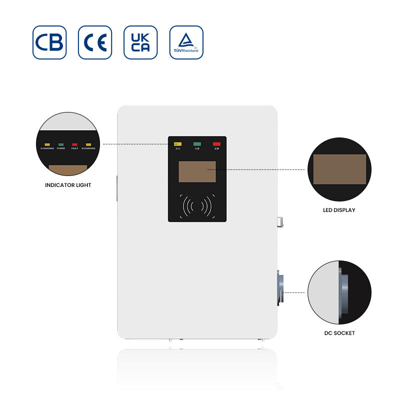 Khons 30KW Wallbox EV Charger  - đánh giá và giá Dc Fast Charger 30Kw Wallbox Commercial